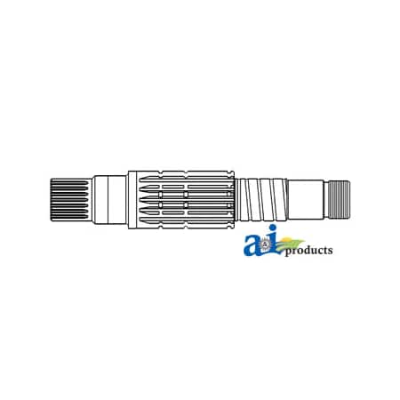 A & I Products Input Shaft, Transmission 14" x4" x4" A-156892A